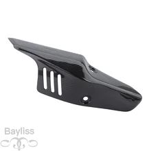 並行輸入品】バイクマフラーカーボンヒートシールドカバー熱傷防止