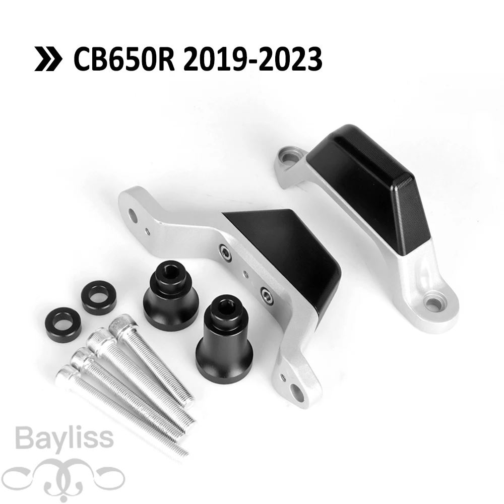 【並行輸入品】ホンダ CB650R CB 650R CB 650 R 2019-2023 2022用 バイク エンジンガード アンチクラッシュ フレームスライダー 転倒防止カバー_1