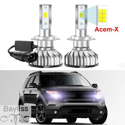 並行輸入品】 LEDヘッドライト電球 車両ヘッドライト用 フォード