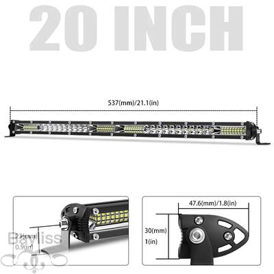 並行輸入品】 10 インチ20インチ LED ライトバースリム ワークライト