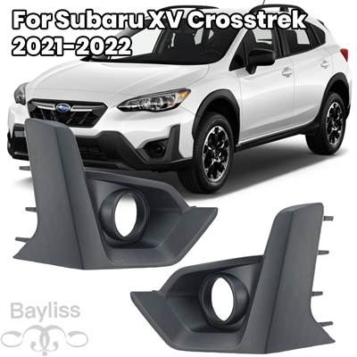 SUBARU XV フォグランプカバー 左右セット　新品未使用品 スバルxv フォグカバー（車、バイク、自転車）のおすすめ人気