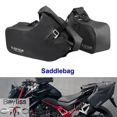 【並行輸入品】 ホンダ CB750 ホーネット 2025 サドルバッグキャリアマウントブラケットバイク収納袋サイドボックスソフトバッグパニア 2023-2023の画像