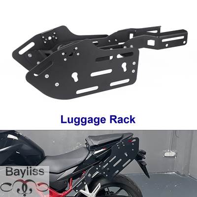 【並行輸入品】 ホンダ CB750 ホーネット 2025 サドルバッグキャリアマウントブラケットバイク収納袋サイドボックスソフトバッグパニア 2023-2023の画像