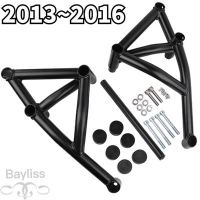 【並行輸入品】 Subcageスタントケージリアラックペグクラッシュバーエンジンガードヤマハmt fz 09 MT-09トレーサーFJ-09 FZ-09 2013 2014 2016 2020の画像