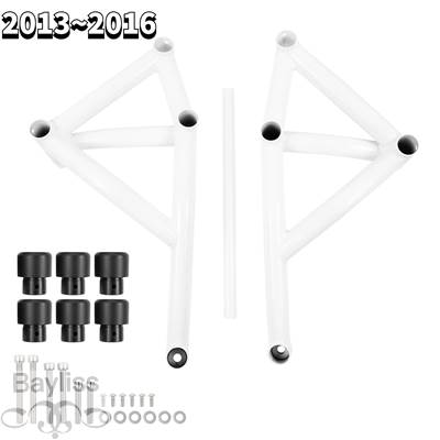 【並行輸入品】 Subcageスタントケージリアラックペグクラッシュバーエンジンガードヤマハmt fz 09 MT-09トレーサーFJ-09 FZ-09 2013 2014 2016 2020の画像
