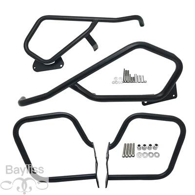 【並行輸入品】 BMW K1600gt/gtl/k1600gtl/2011-2022バイク 二輪用サイドフェンダーバッグ 保護フレームの画像