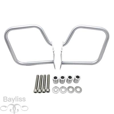 【並行輸入品】 BMW K1600gt/gtl/k1600gtl/2011-2022バイク 二輪用サイドフェンダーバッグ 保護フレームの画像