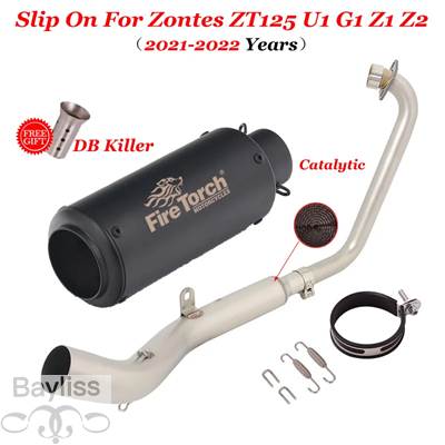 【並行輸入品】 フルバイク排気システム パイプ付き排気システム Zt125 u1 g1 z2 2021 - 2022_7