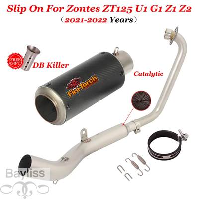 【並行輸入品】 フルバイク排気システム パイプ付き排気システム Zt125 u1 g1 z2 2021 - 2022_9