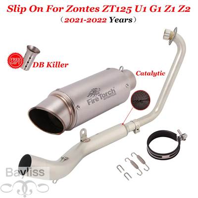 【並行輸入品】 フルバイク排気システム パイプ付き排気システム Zt125 u1 g1 z2 2021 - 2022_4