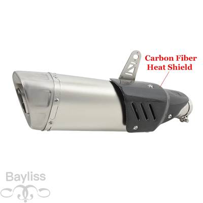 【並行輸入品】 バイクエキゾーストサイレンサー ミッドパイプ スリップオン kove 800x 800 x xアドベンチャー ラリープロ DBキラー 2023の画像