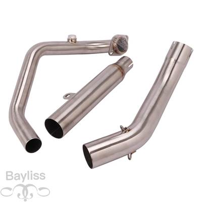 【並行輸入品】 バイク 二輪用フロントエキゾーストシステム ジョイント バイク 二輪用 cfnk250 nk250sr 300nk nk300 300ss nk300sr 250ccの画像
