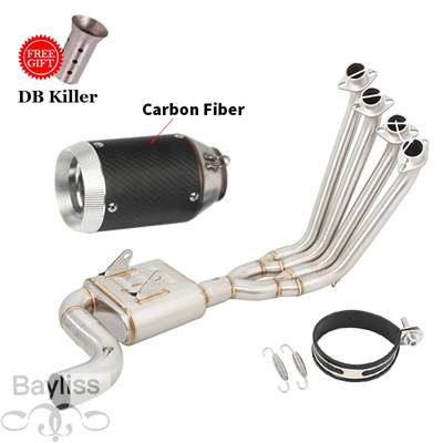 【並行輸入品】 排気システム ホンダcbr650 cb650r cb650f cbr650f cbr650f cbr 650 2014-2023用エスケープ付きフロントリンクパイプ_5