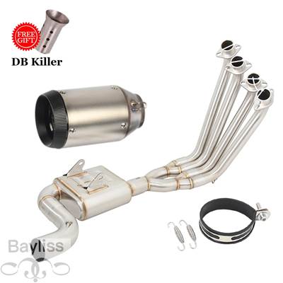 【並行輸入品】 排気システム ホンダcbr650 cb650r cb650f cbr650f cbr650f cbr 650 2014-2023用エスケープ付きフロントリンクパイプ_7
