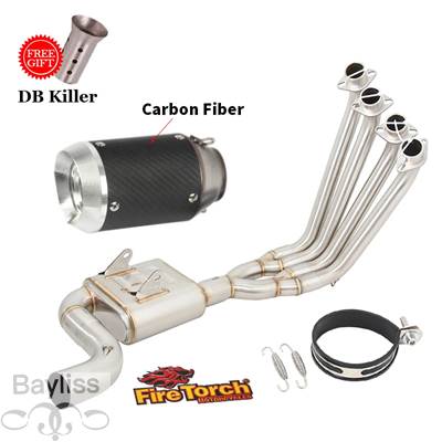 【並行輸入品】 排気システム ホンダcbr650 cb650r cb650f cbr650f cbr650f cbr 650 2014-2023用エスケープ付きフロントリンクパイプ_10