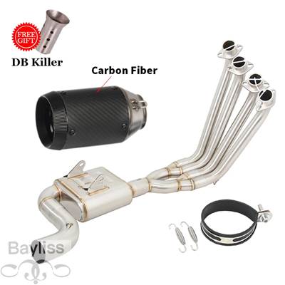 【並行輸入品】 排気システム ホンダcbr650 cb650r cb650f cbr650f cbr650f cbr 650 2014-2023用エスケープ付きフロントリンクパイプ_3