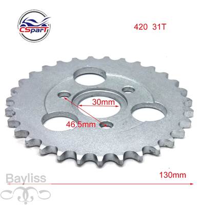並行輸入品】 420 24t 29t 31t 35t 37t 40t 30mmリアスプロケット