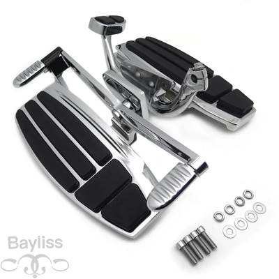 【並行輸入品】 ホンダゴールドウイングgl1800f6bモデル2001-2017用バイク 二輪パーツ用ドライバーフットボードフロアボードキット_2