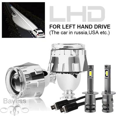 並行輸入品】 ペア 2.5 インチミニ HID バイキセノンプロジェクター