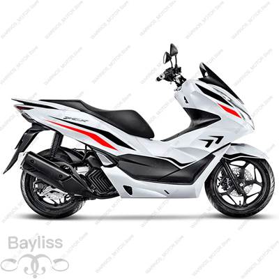 並行輸入品】 バイク装飾ステッカー ホンダpcx 160用フェアリング
