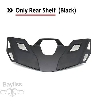 【並行輸入品】 ホンダゴールドウイングgl 1800 gl1800 b da tour 2021 2022用バイク 二輪リアトップボックス ledライト付きラゲッジラックの画像