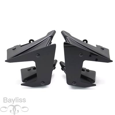 【並行輸入品】 MT-09 2017-2020バイク部品サイドダウンフォース裸スポイラー固定ウイングレットフェアリング羽ヤマハMT09 mt 09 sp 2018 2019_3