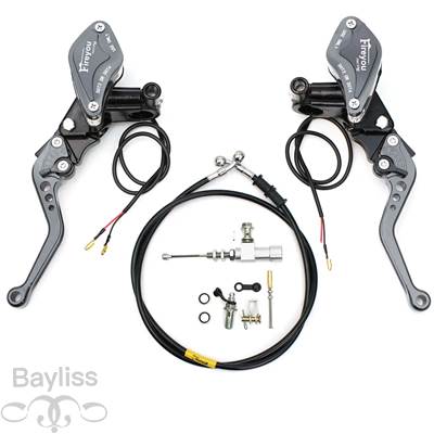 並行輸入品】 バイク油圧クラッチキット マスターシリンダー オイル