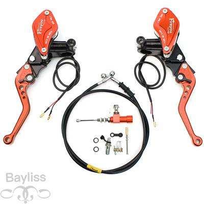 並行輸入品】 バイク油圧クラッチキット マスターシリンダー オイル