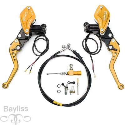 バイク用  油圧クラッチ ブレーキ Amazon.co.jp: クラッチレバ ラジアルブレーキマスターシリンダー油圧