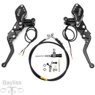 バイク用  油圧クラッチ ブレーキ Amazon.co.jp: クラッチレバ ラジアルブレーキマスターシリンダー油圧