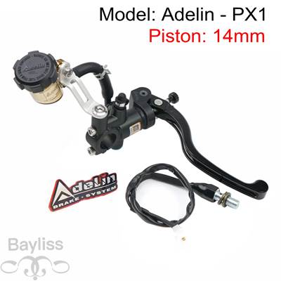 並行輸入品】 汎用 Adelin PX1 バイクラジアル取付ブレーキクラッチ