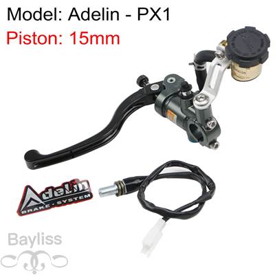並行輸入品】 汎用 Adelin PX1 バイクラジアル取付ブレーキクラッチ