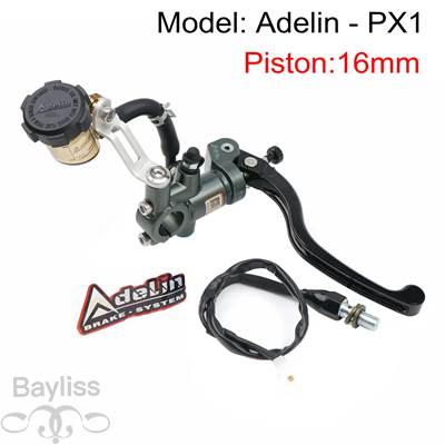 並行輸入品】 汎用 Adelin PX1 バイクラジアル取付ブレーキクラッチ