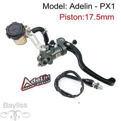 並行輸入品】 汎用 Adelin PX1 バイクラジアル取付ブレーキクラッチ