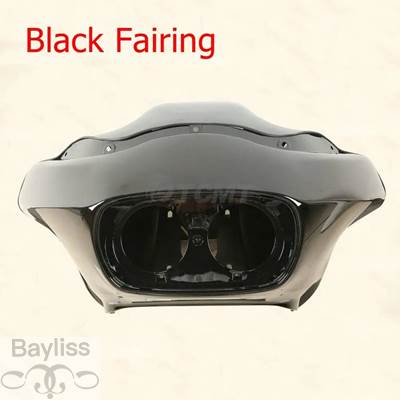 【並行輸入品】 バイク用デュアルLEDヘッドライト 内側外側フェアリング ハーレーロードグライド用 1998-2013 5.75インチ