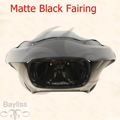 【並行輸入品】 バイク用デュアルLEDヘッドライト 内側外側フェアリング ハーレーロードグライド用 1998-2013 5.75インチ