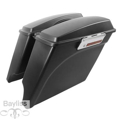 【並行輸入品】 ハーレーツーリング ロードサイクリング electraグライド ロードグライド 1993-2013用拡張可能バイクバッグの画像