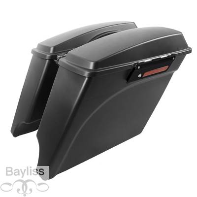 【並行輸入品】 ハーレーツーリング ロードサイクリング electraグライド ロードグライド 1993-2013用拡張可能バイクバッグの画像