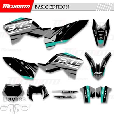 並行輸入品】 Mchmfg-バイクグラフィックデカール ktm exc excf 125
