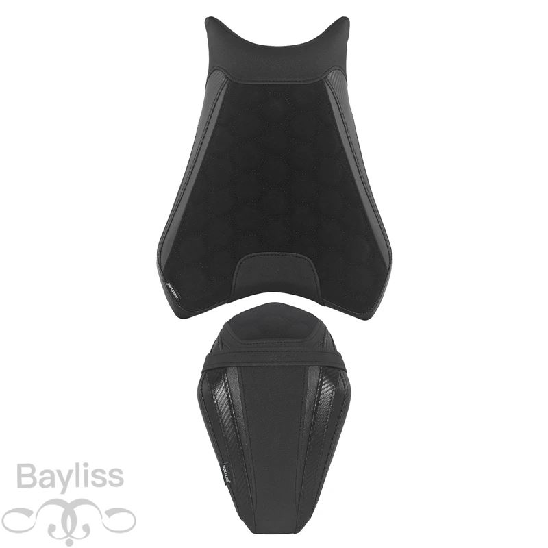 【並行輸入品】WAASE カワサキニンジャ ZX-6R ZX-636 ZX6R ZX636 2019-2025 フルフロントリアソロシートカウルクッションパッド合成革の画像