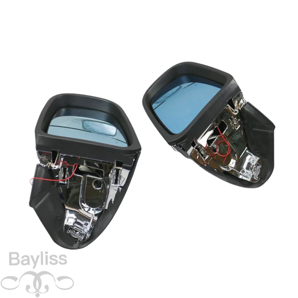 【並行輸入品】バイクフェアリングマウントバックミラーサイドミラーバックミラー LED アンバーウィンカー BMW K 1200 K1200LT K1200M 99-08の画像