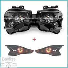 【並行輸入品】カワサキ ニンジャ500 SE 2024-2025用 防水プロジェクターLEDヘッドライト ヘッドランプ交換アセンブリの画像