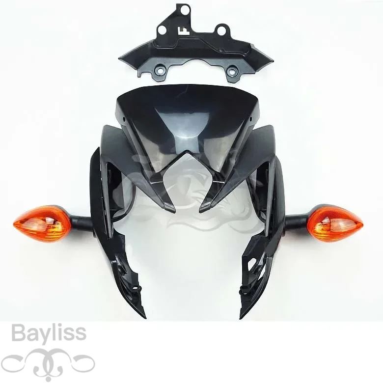 【並行輸入品】FZ8フィット800アッパーノーズトップカウルフロントヘッドライトサイドフェアリング風防スピードメーターブラケットウィンカー2011 2012 2013の画像