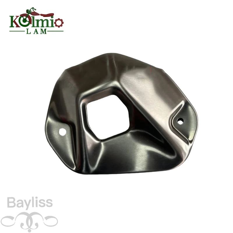 【並行輸入品】バイクアクセサリーカワサキニンジャ 500 Z500 2024 - 2025 マフラーカバーカウルプロテクター EX500 Ninja500 Z 500の画像