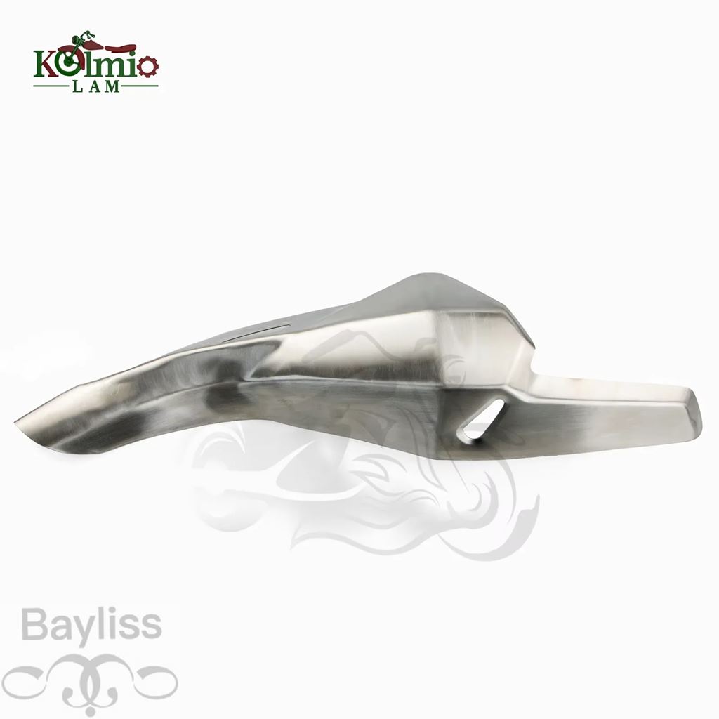 【並行輸入品】バイクアクセサリーカワサキニンジャ 500 Z500 2024 - 2025 マフラーカバーカウルプロテクター EX500 Ninja500 Z 500の画像