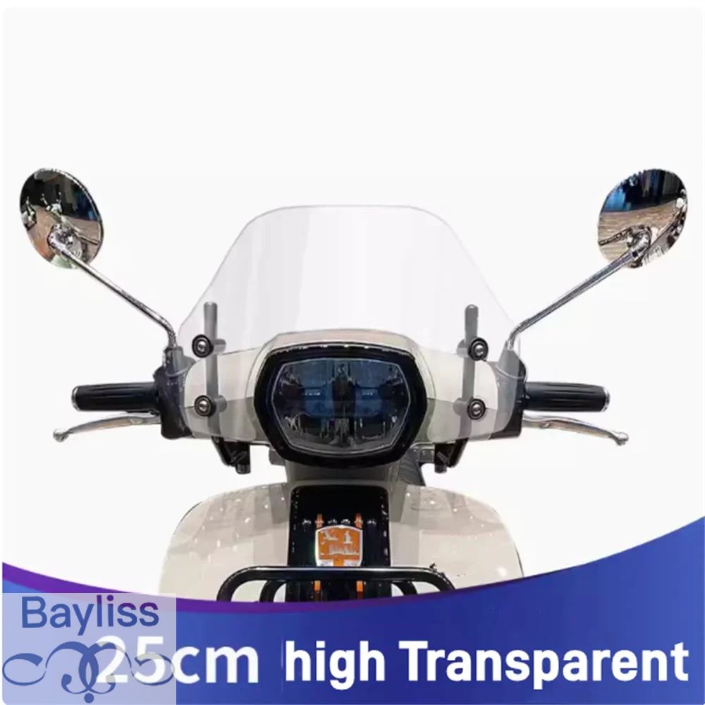 【並行輸入品】RA GT150 ロイヤルアロイGT150用カスタムフロントウィンドシールドアクセサリー小型ウィンドシールドアクセサリー