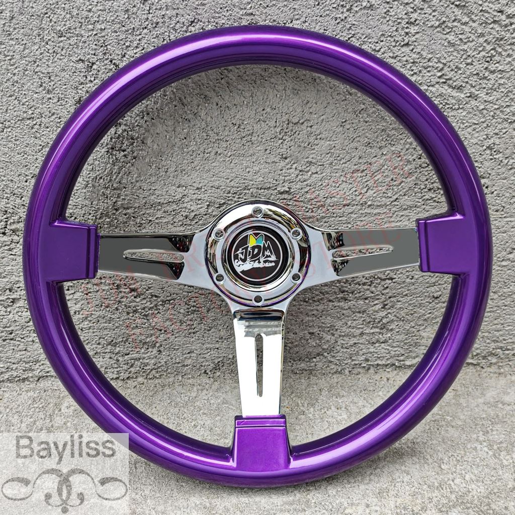 ハートステアリング 紫 パープル 車ステアリング（色：パープル系）のおすすめ人気商品一覧 通販