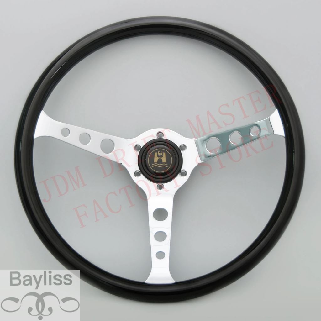 並行輸入品】15インチ クラシック スポーツ ステアリングホイール JDM