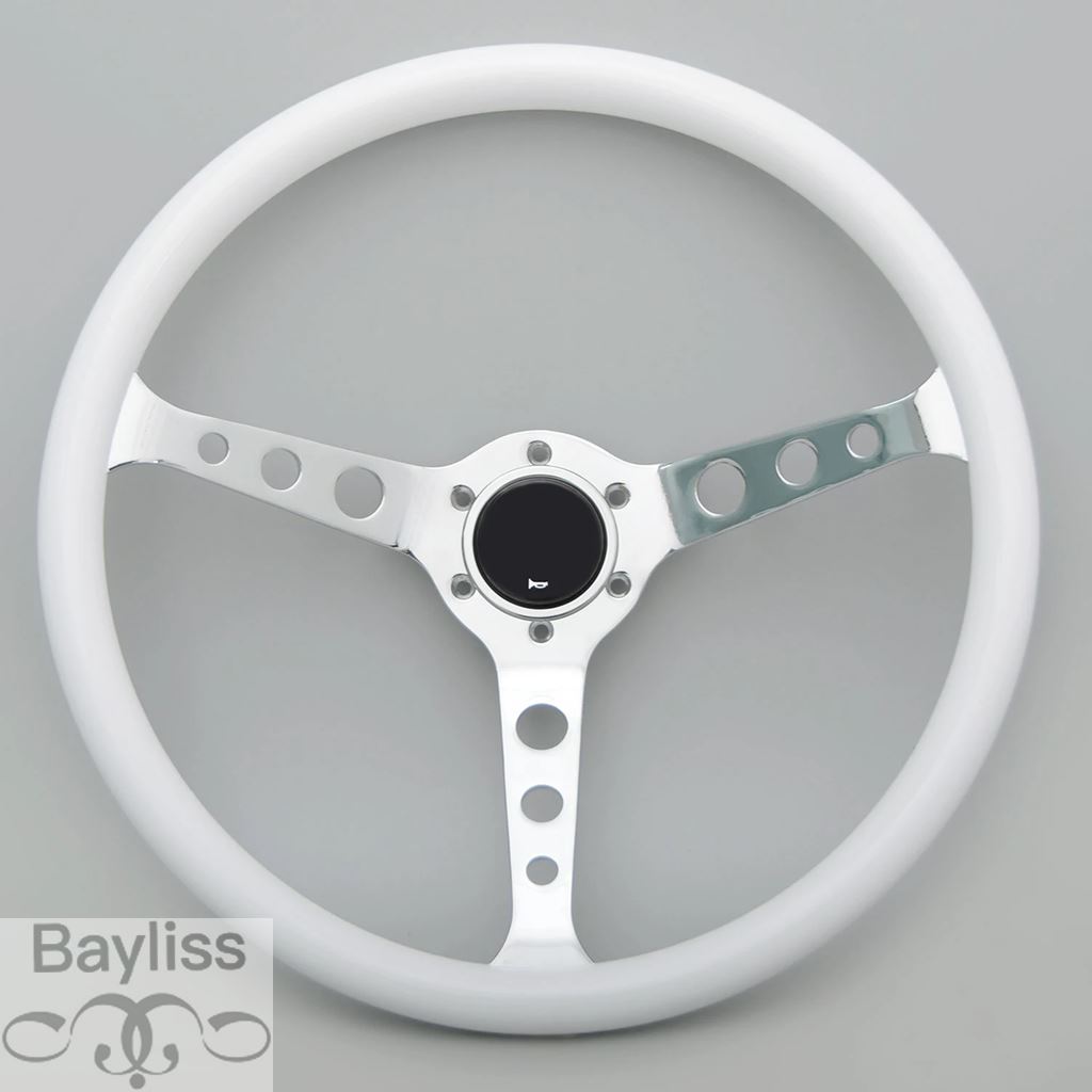 並行輸入品】15インチ クラシック スポーツ ステアリングホイール JDM