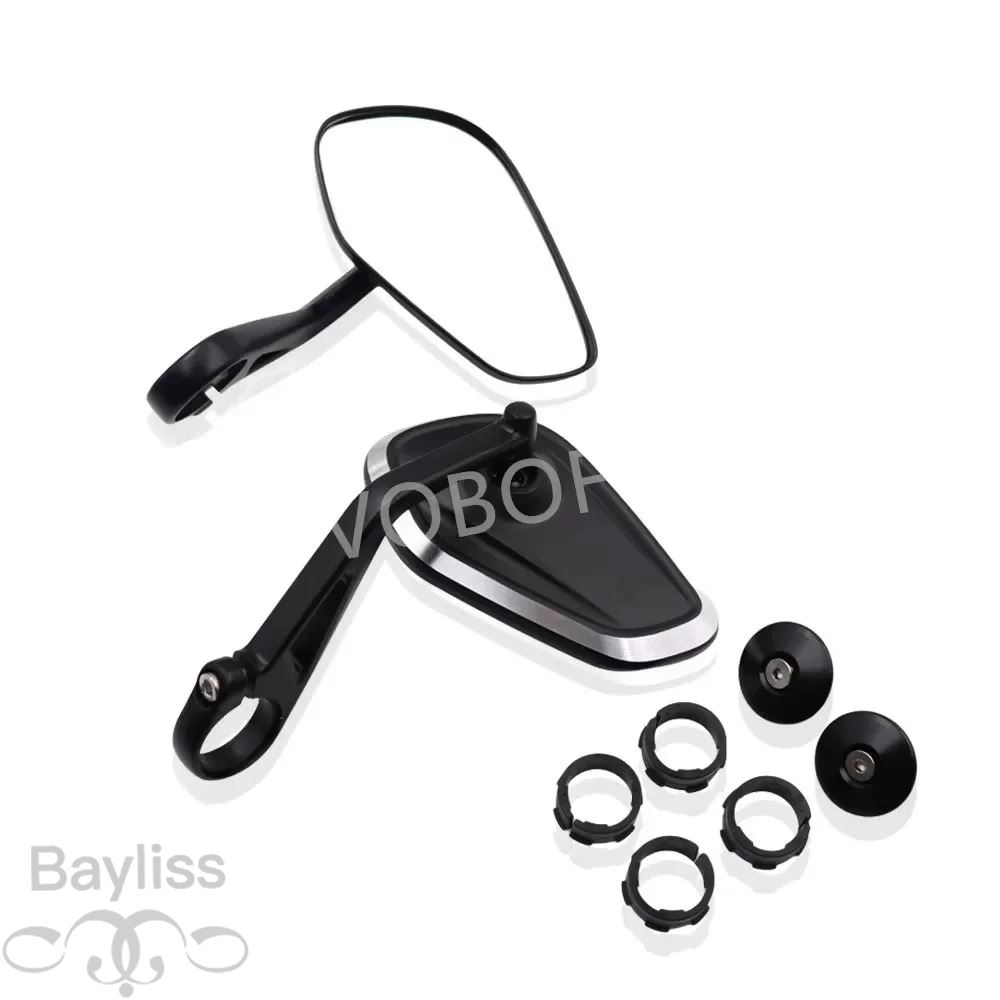 並行輸入品】バイク用レトロバックミラー 手動リフレクター カスタム